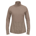Abbigliamento Odlo Odlo Essential Insulator Hybrid Giacca Da Corsa Donna-Grigio
