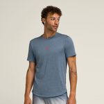 Abbigliamento Da Tennis Wilson M Everyday Performance Tee Slate Blue
