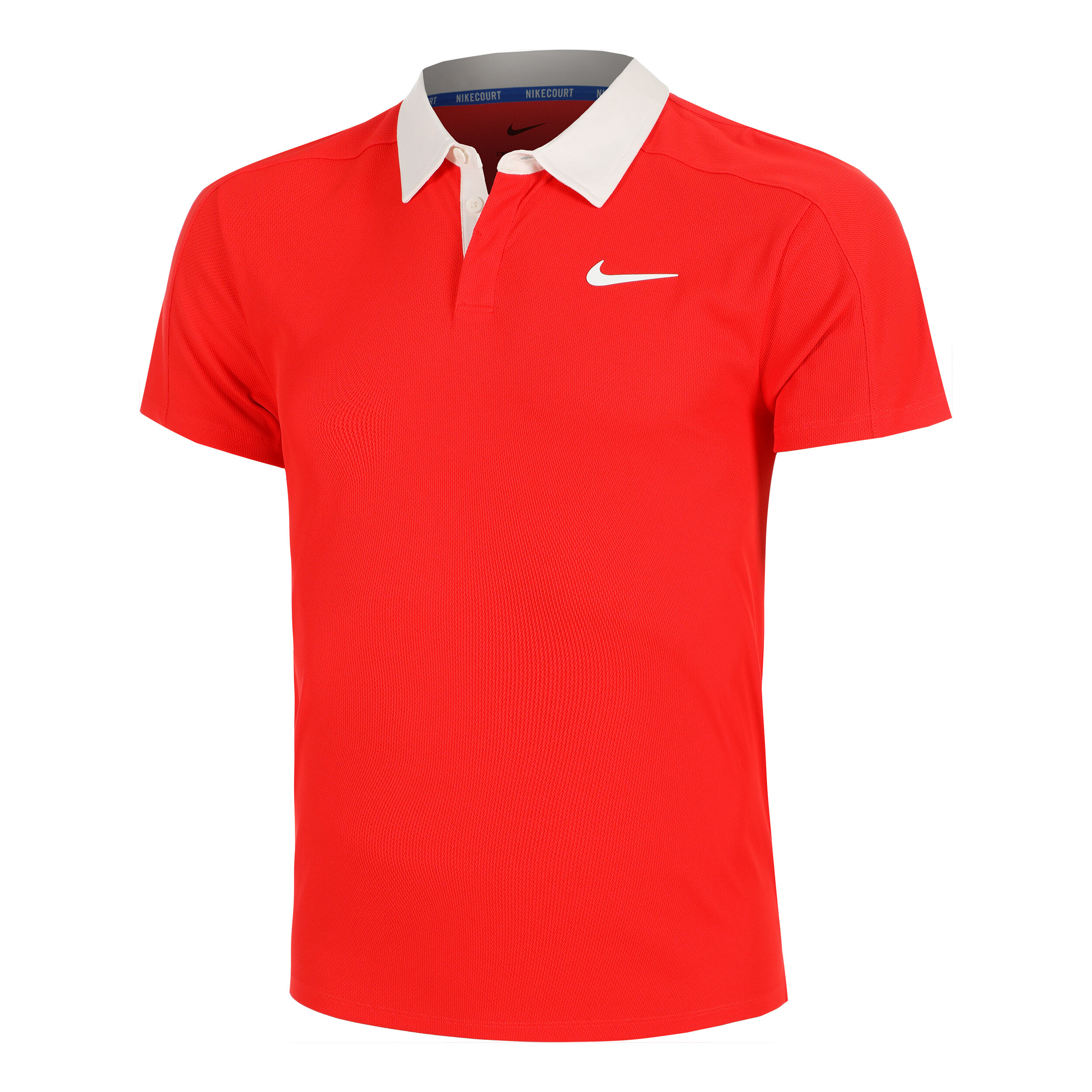 Nike Court Dri-Fit Advantage Slam Polo Uomini-Rosso,Bianco