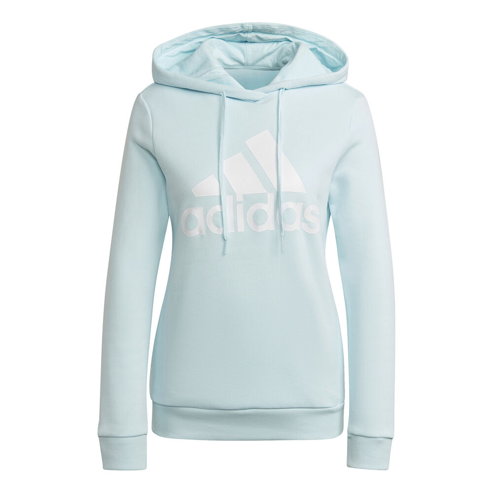 Image of Essentials Logo Fleece Felpa Con Cappuccio Donna