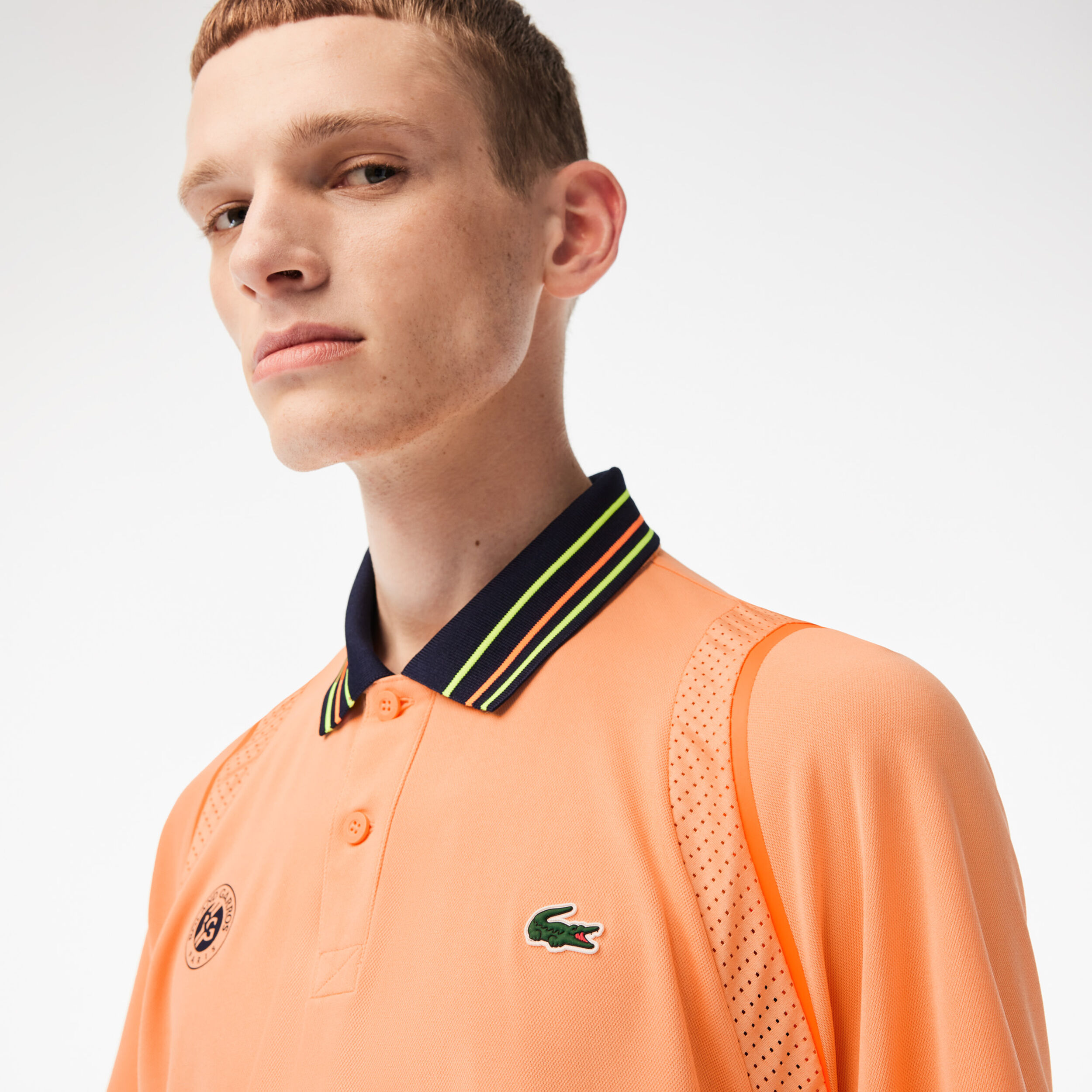 Lacoste arancione deals