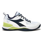 Scarpe da tennis Diadora Diadora Blushield Torneo 2 Scarpa Per Tutte Le Superfici Uomini-Bianco,Lime