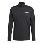 Abbigliamento adidas adidas Terrex XPR Half-Zip Camicia Da Corsa Uomini-Nero