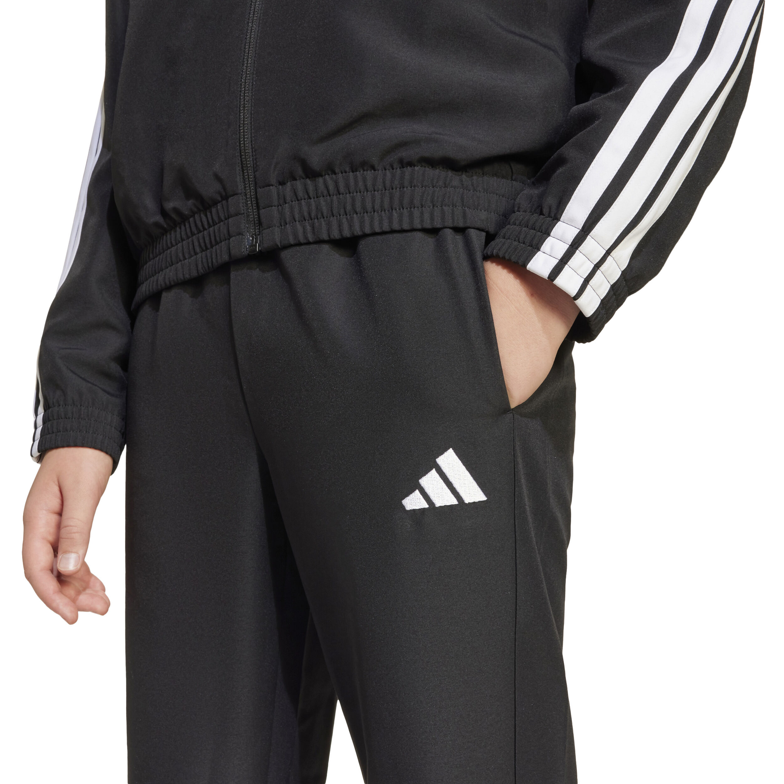 Essentials Climacool Tuta Da Allenamento Bambini Nero Bianco