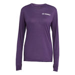 Abbigliamento adidas adidas Terrex XPR Camicia Da Corsa Donna-Viola