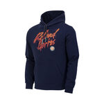 Abbigliamento Roland Garros Roland Garros Felpa Con Cappuccio Bambini-Blu Scuro