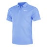 Dri-Fit Victory Court Solid Polo Uomini - blu chiaro, bianco