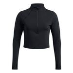 Abbigliamento Under Armour Under Armour Launch Elite Half Zip Camicia Da Corsa Donna-Nero