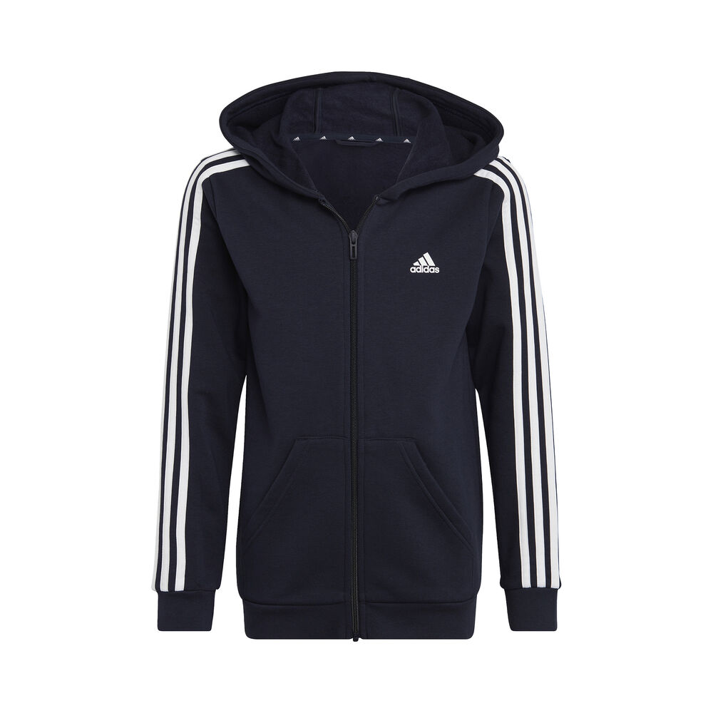 Image of 3-Stripes Fleece Full-Zip Felpa Ragazzi