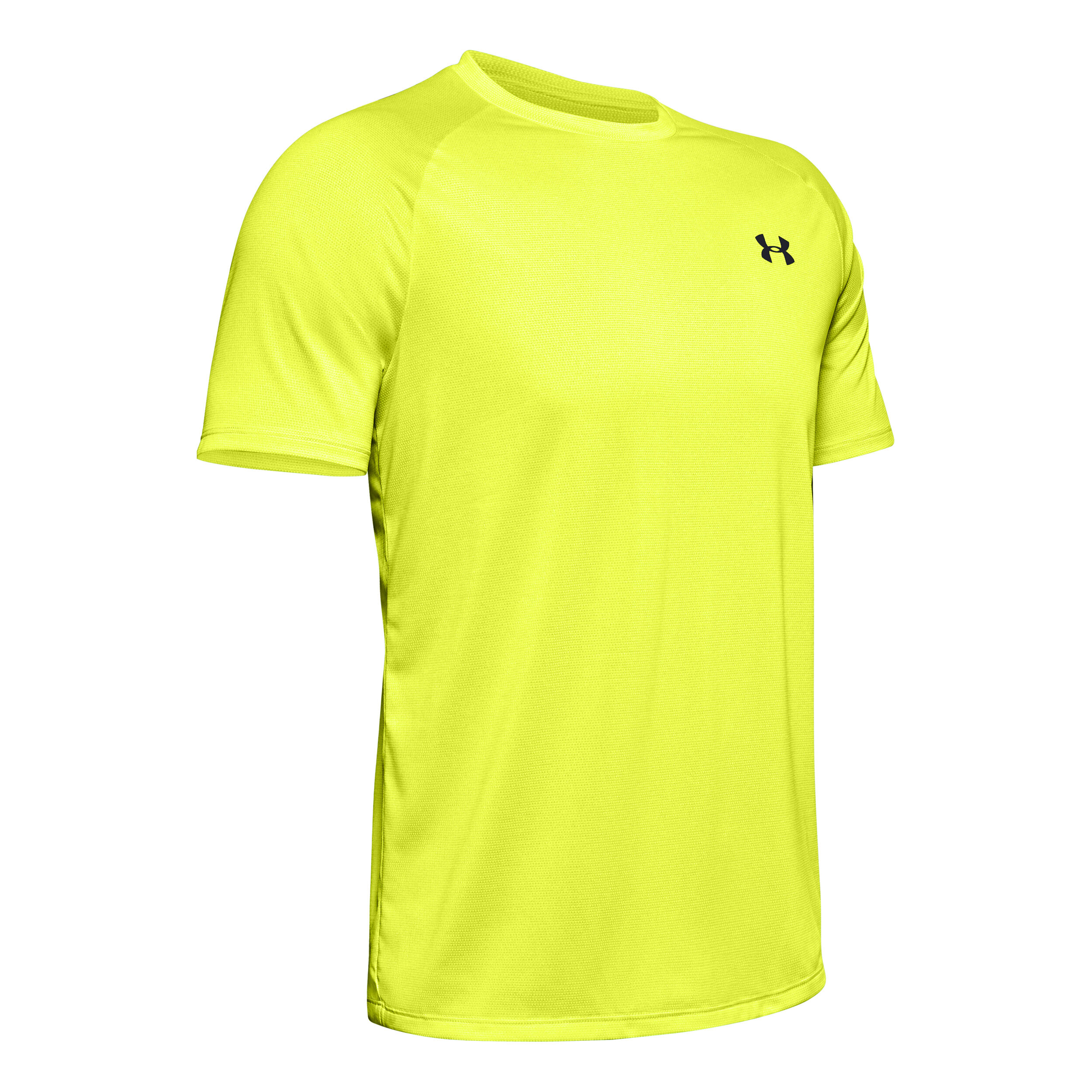 Tech 2.0 Novelty Maglietta Uomini Giallo Neon Nero