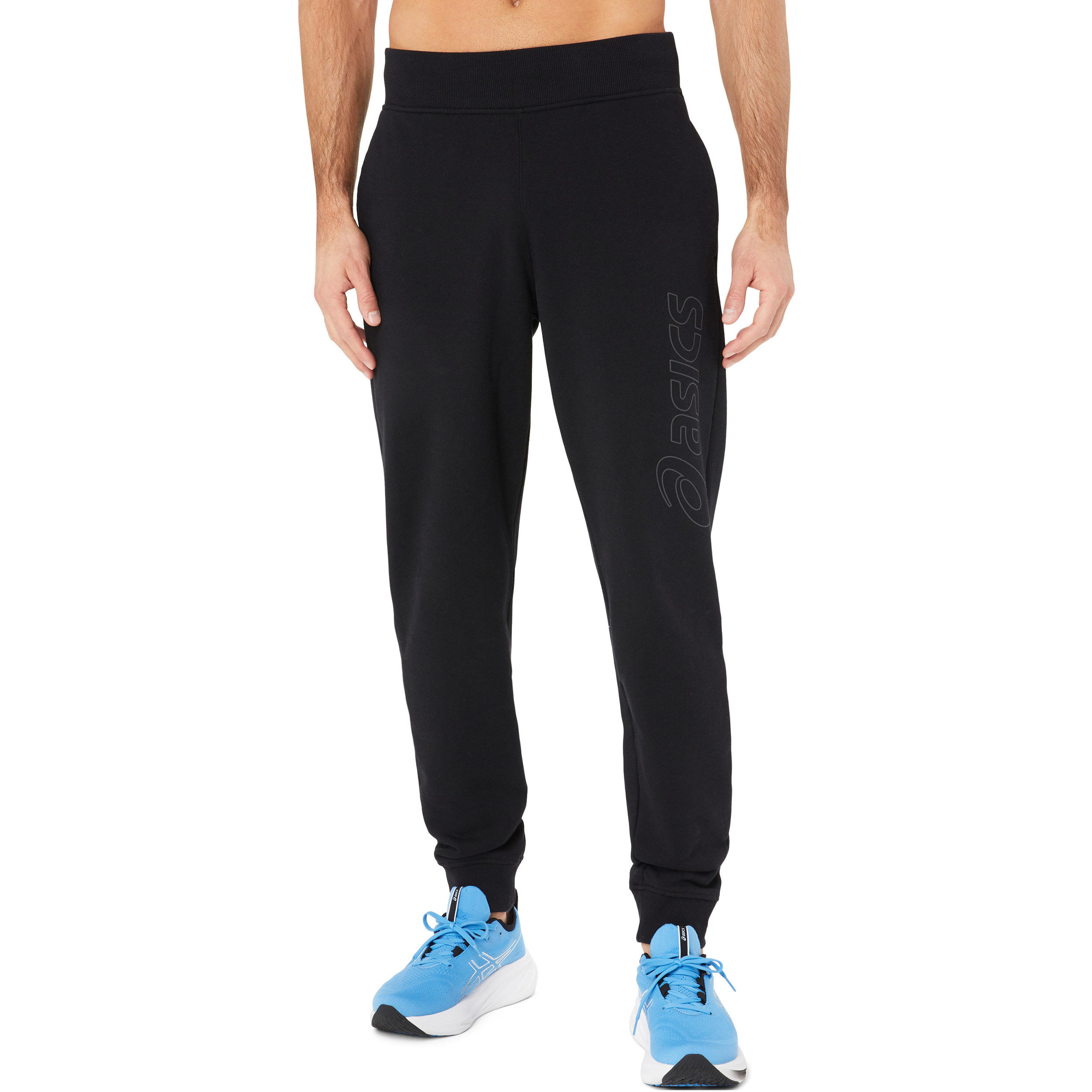Buy ASICS Logo Pantalone Da Allenamento Uomini Nero online Tennis Point IT