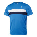 Abbigliamento Da Tennis K-Swiss Core Team Stripe Crew Tee