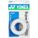 Overgrip Yonex Yonex  Super Grap Confezione da 3 - bianco
