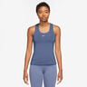 Dri-Fit Swoosh Canottiera Donna - blu, bianco