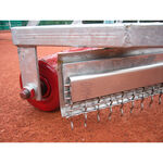 Strumenti per campi da tennis Tegra Tegra Frattazzo A Denti Larghi Per Livellatori Quadrati Räumfix-Multicolore