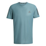 Abbigliamento adidas adidas Own The Run Camicia Da Corsa Uomini-Verde Scuro