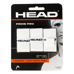 Prime Pro 3er Overgrip weiß