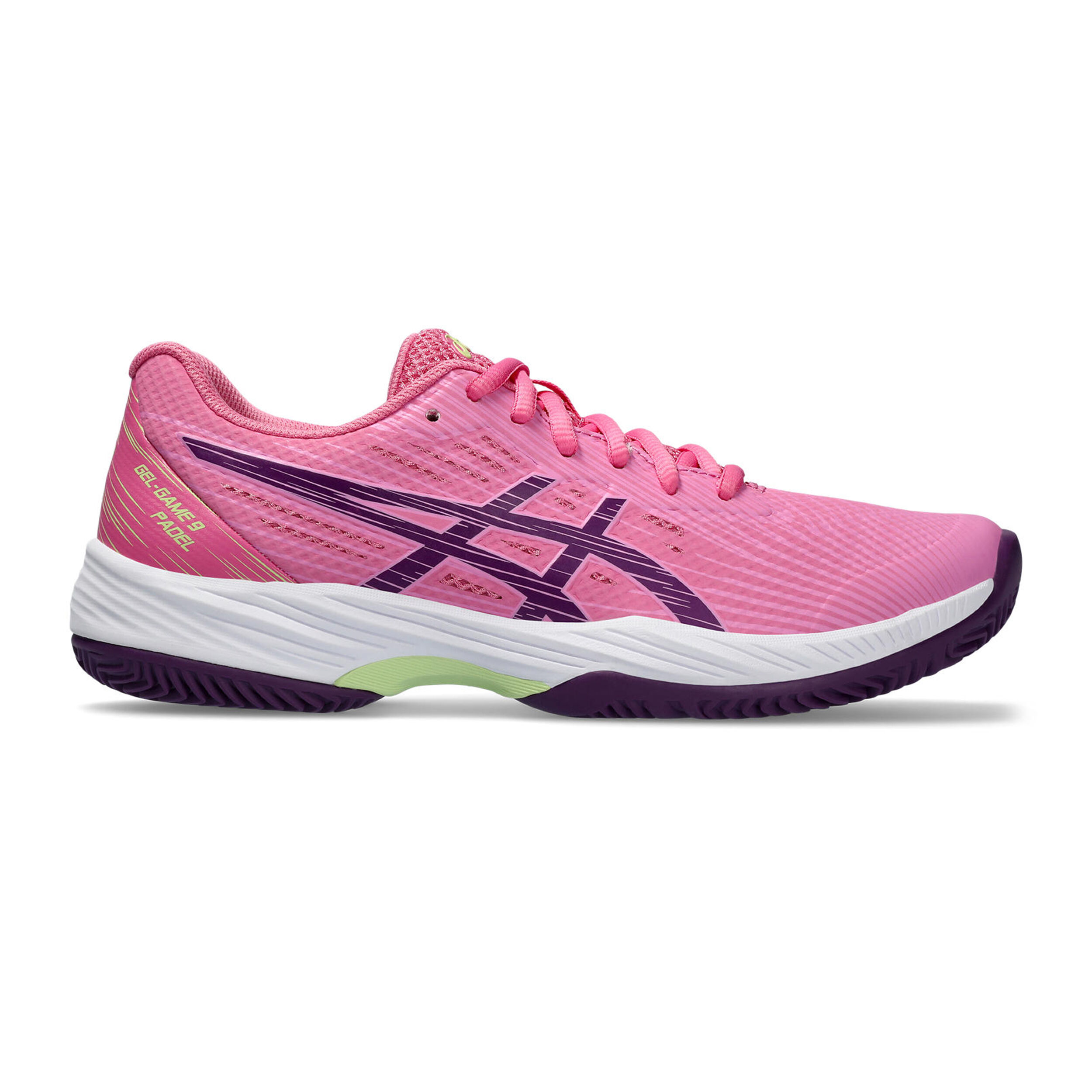 Gel Game 9 Scarpa Da Padel Donna Rosa Blu Scuro