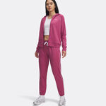 Abbigliamento Under Armour Under Armour Rival Tricot Tuta Da Allenamento Donna-Berry