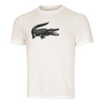 Abbigliamento Lacoste Lacoste Maglietta Uomini-Bianco,Nero