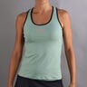 Mile Canottiera Donna-Verde,Blu Scuro