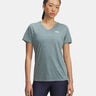 Tech Twist Maglietta Donna - grigio-blu, 