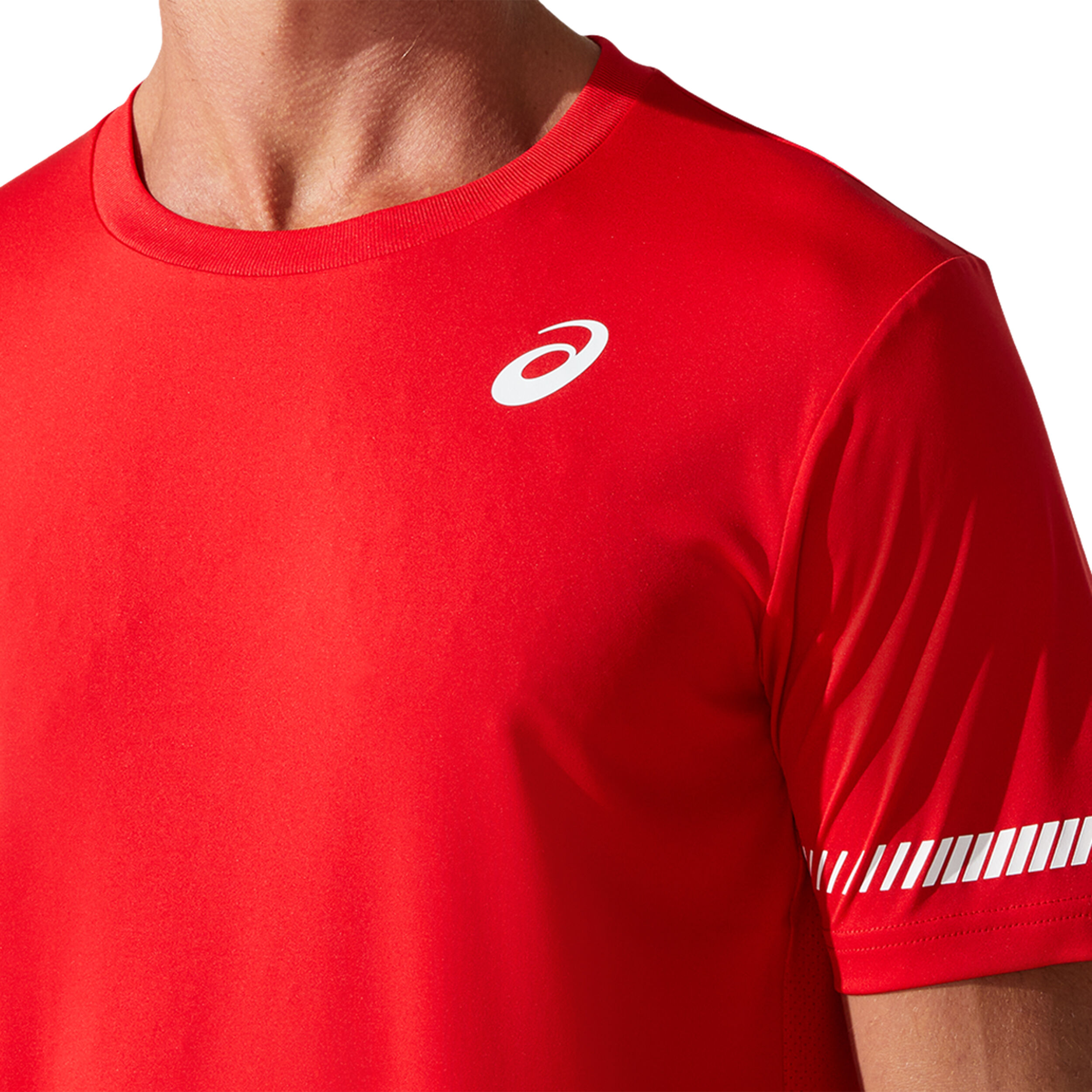 Magliette asics uomo rosso store