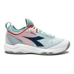 Scarpe da tennis Diadora Diadora Speed Blushield Fly 4 + Scarpa Per Terra Rossa Donna-Bianco,Mint