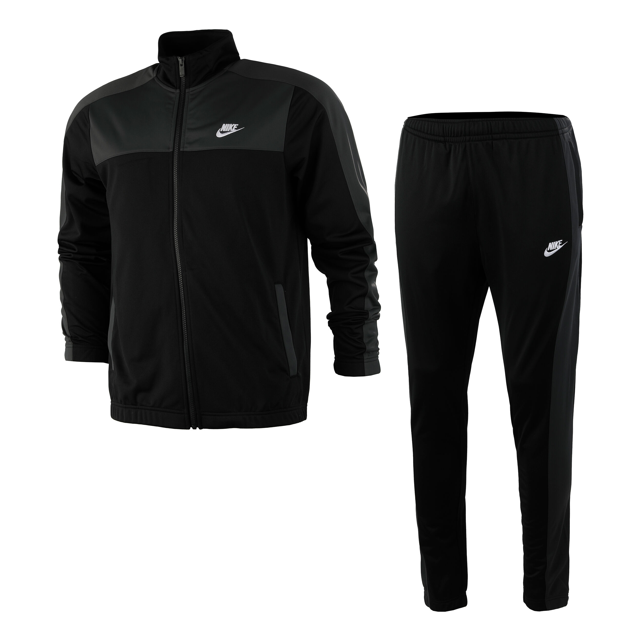 Buy Nike Sportswear Sport Essentials Tuta Da Allenamento Uomini Nero Grigio online Tennis Point IT
