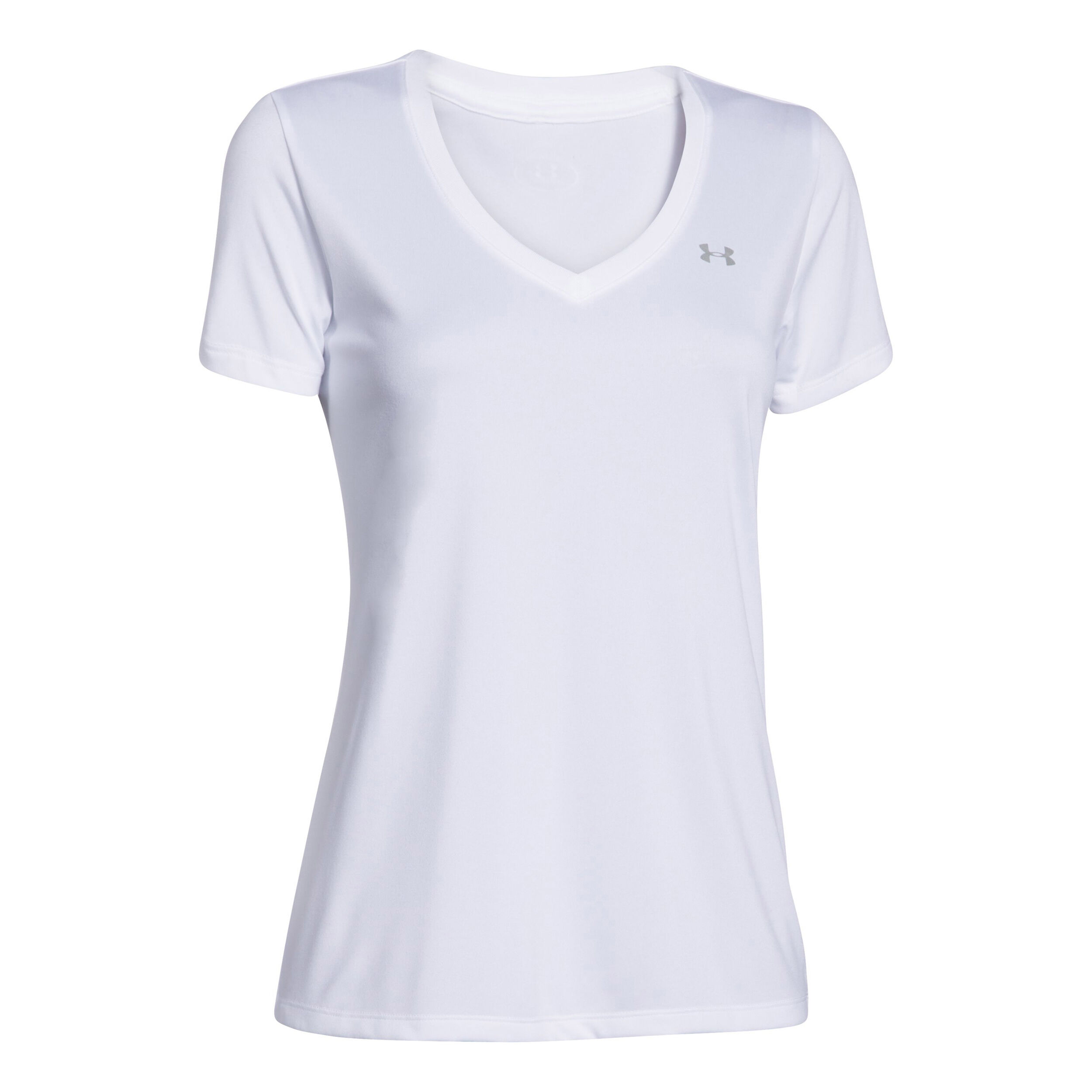 Magliette under armour donna argento best sale
