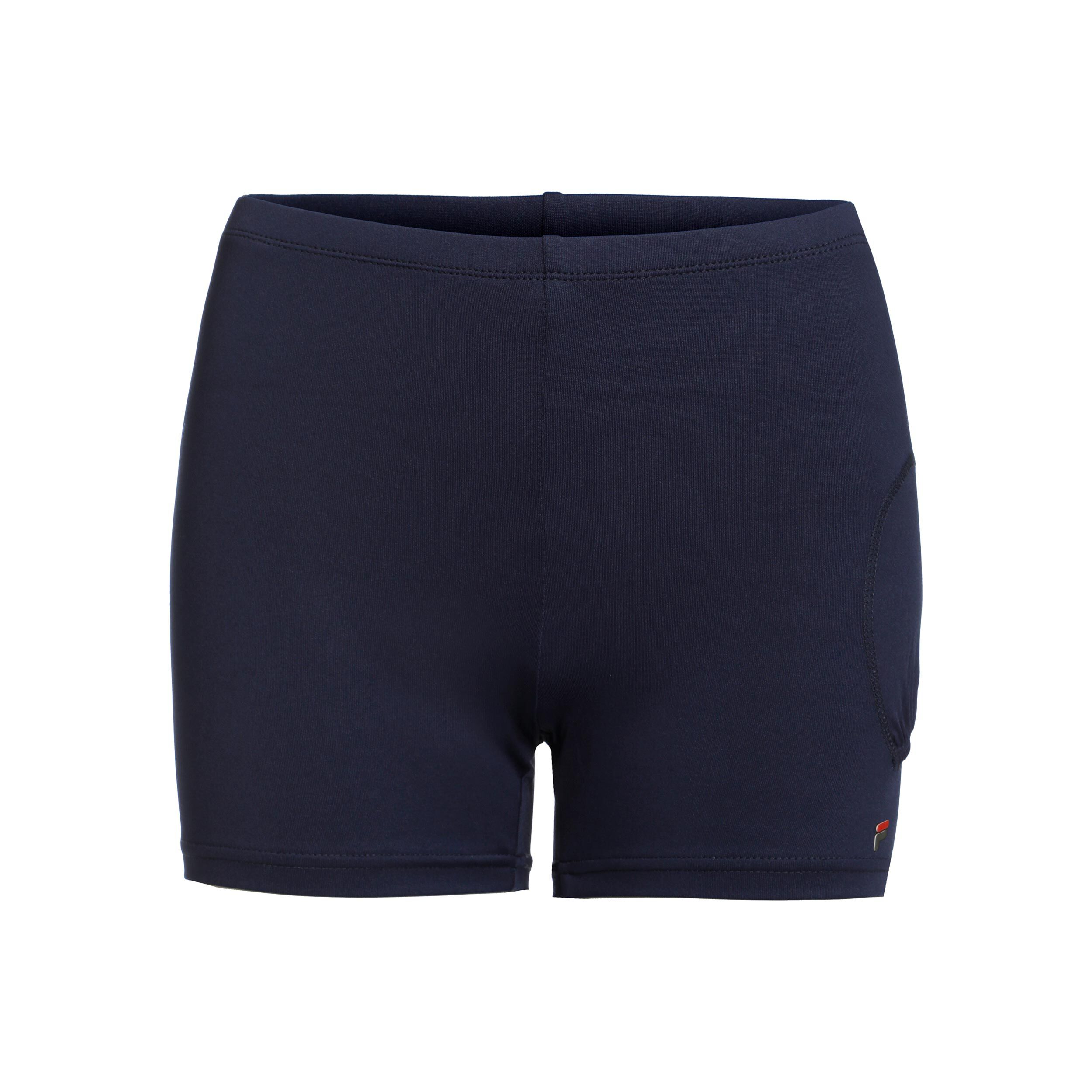 Buy Fila Bella Pantaloncino Attillato Donna Blu Scuro Rosso online Tennis Point IT