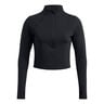 Launch Elite Half Zip Camicia Da Corsa Donna-Nero