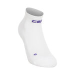 Abbigliamento CEP CEP Core Ultralight Low Cut 4.0 Calzini A Compressione Uomini-Bianco
