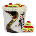 Palline Da Tennis Balls Unlimited Stage 3 rot - 5x 12er Beutel