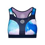 Abbigliamento Da Tennis BIDI BADU Emefa Tech Bra - blue/ rose