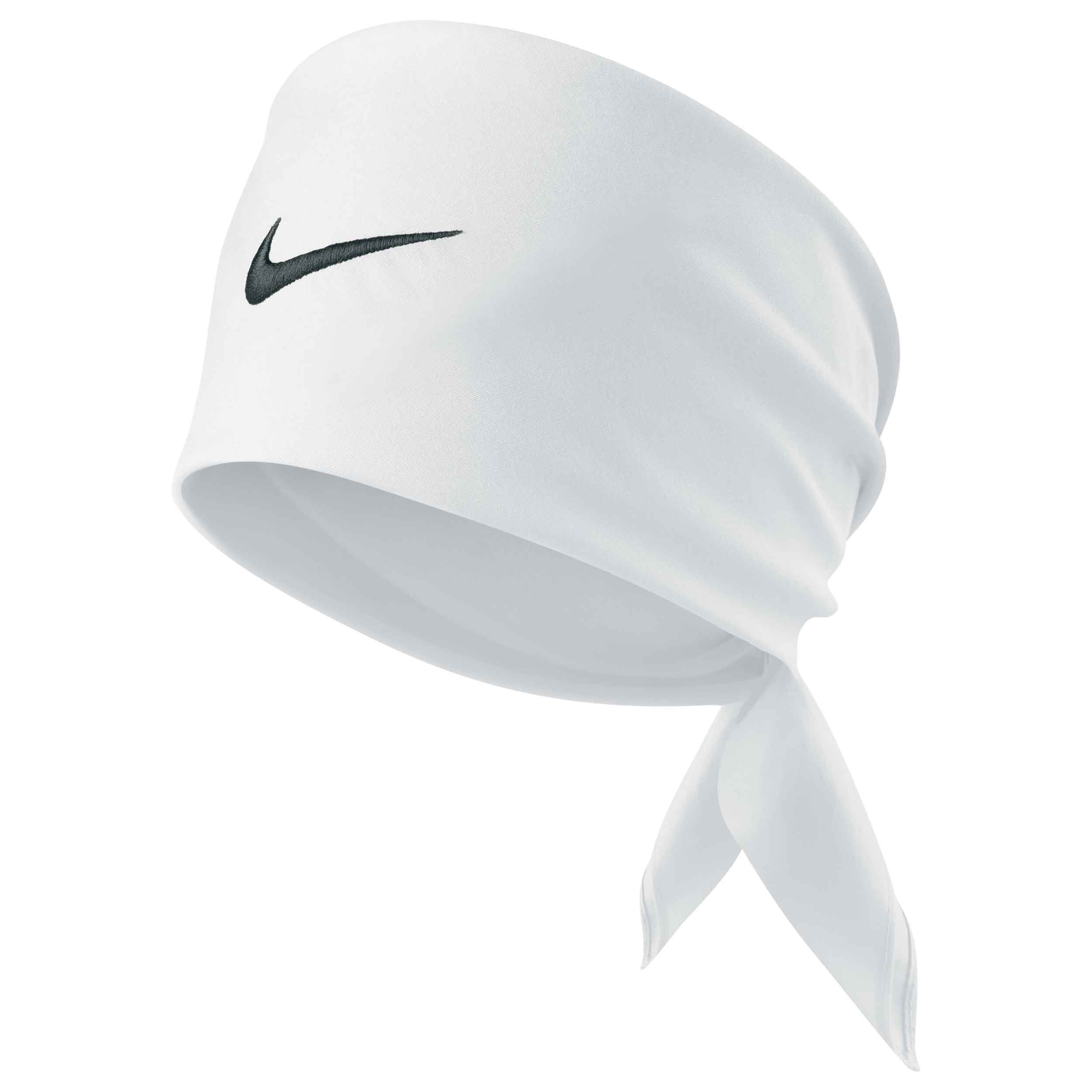 Nike Tennis Swoosh Bandana Uomini Bianco, Nero | Tennis-Point