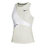 Abbigliamento Nike Nike Court Dri-Fit Slam NT PS Canottiera Donna-Crema,Bianco