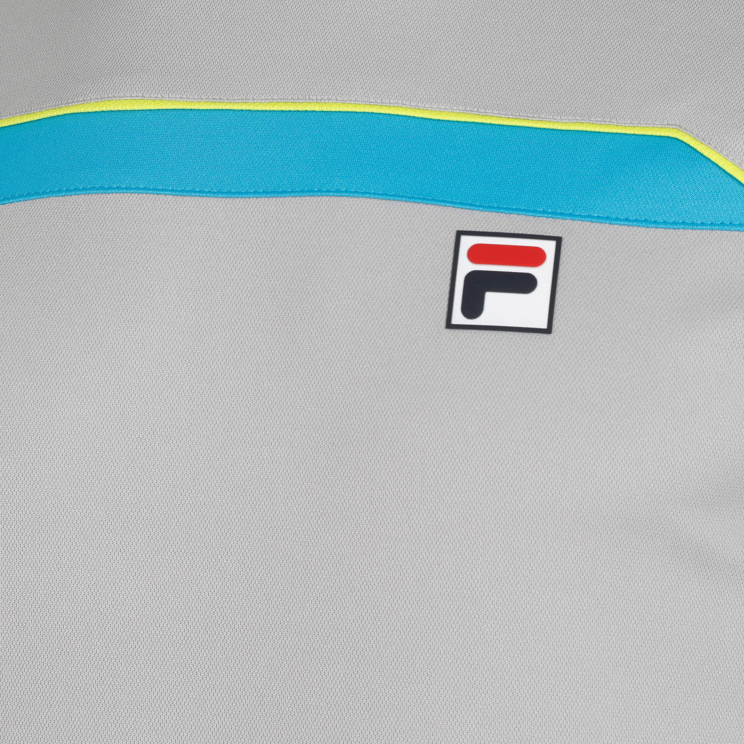 Buy Fila Asher Maglietta Uomini Argento Turchese online Tennis Point IT