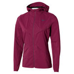 Abbigliamento Mizuno Mizuno Tech Thermal Charge Giacca da corsa Donna-viola