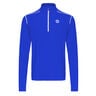 Zac Tech Half Zip Manica Lunga Uomini-Blu,Bianco