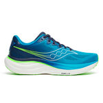 Scarpe da corsa Saucony Saucony Ride 19 Scarpe neutrali Uomini-blu, verde neon