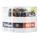 Accessori per racchette Wilson Wilson Roland Garros Collection Bowl Antivibrazioni Scatola Da 75-Multicolore