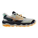 Scarpe da corsa Mizuno Mizuno Wave Mujin 11 Scarpa Da Trail Uomini-Beige,Nero