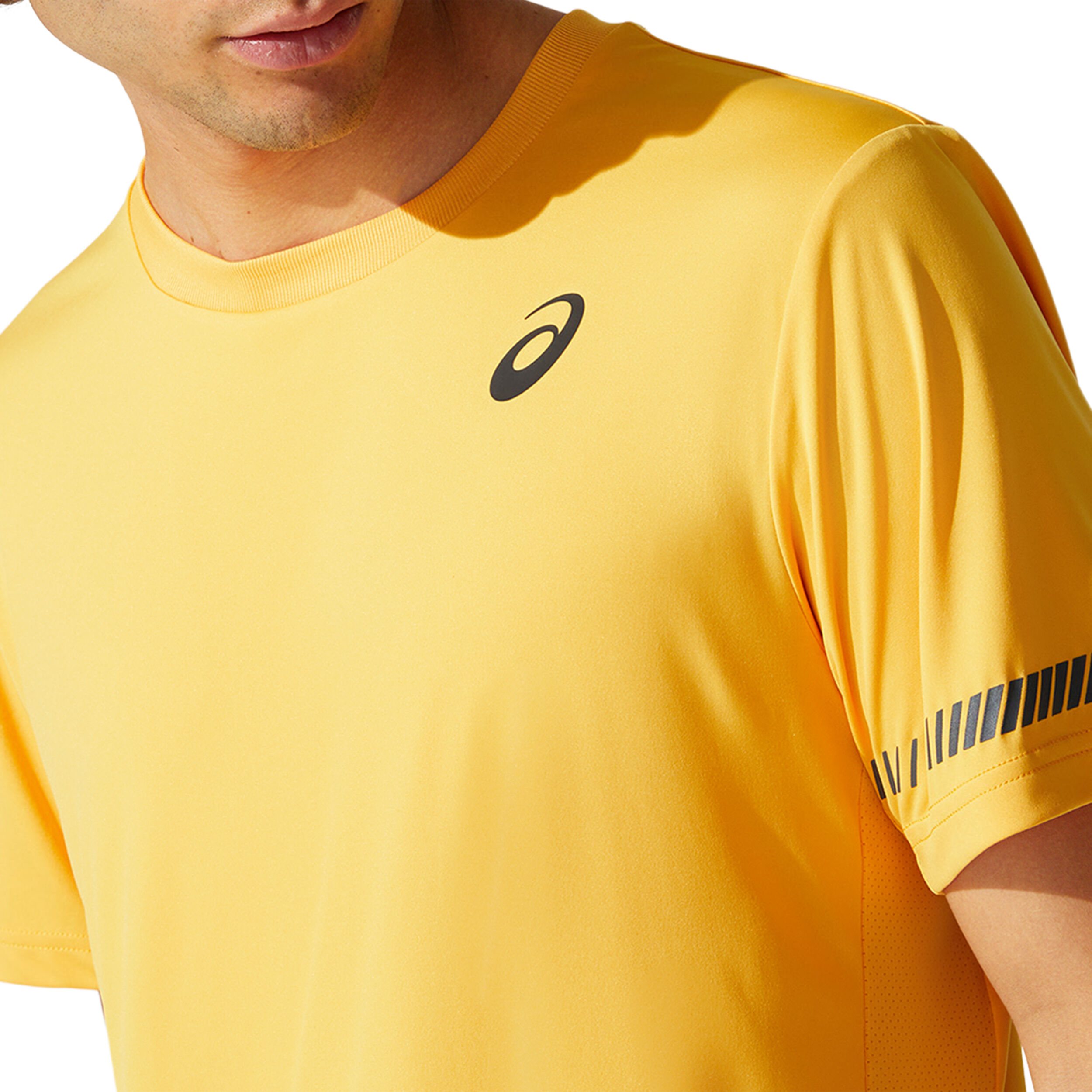 Buy ASICS Maglietta Uomini Giallo Oro Nero online Tennis Point IT