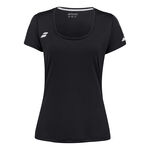 Abbigliamento Babolat Babolat Play Cap Sleeve Maglietta Donna-Nero