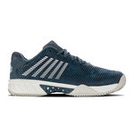 Scarpe da tennis K-Swiss K-Swiss Hypercourt Express 2 Scarpa Per Terra Rossa Uomini-Color Petrolio,Grigio Chiaro