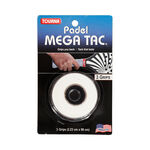 Overgrip Tourna Tourna Padel Mega Tac Confezione Da 3-Bianco