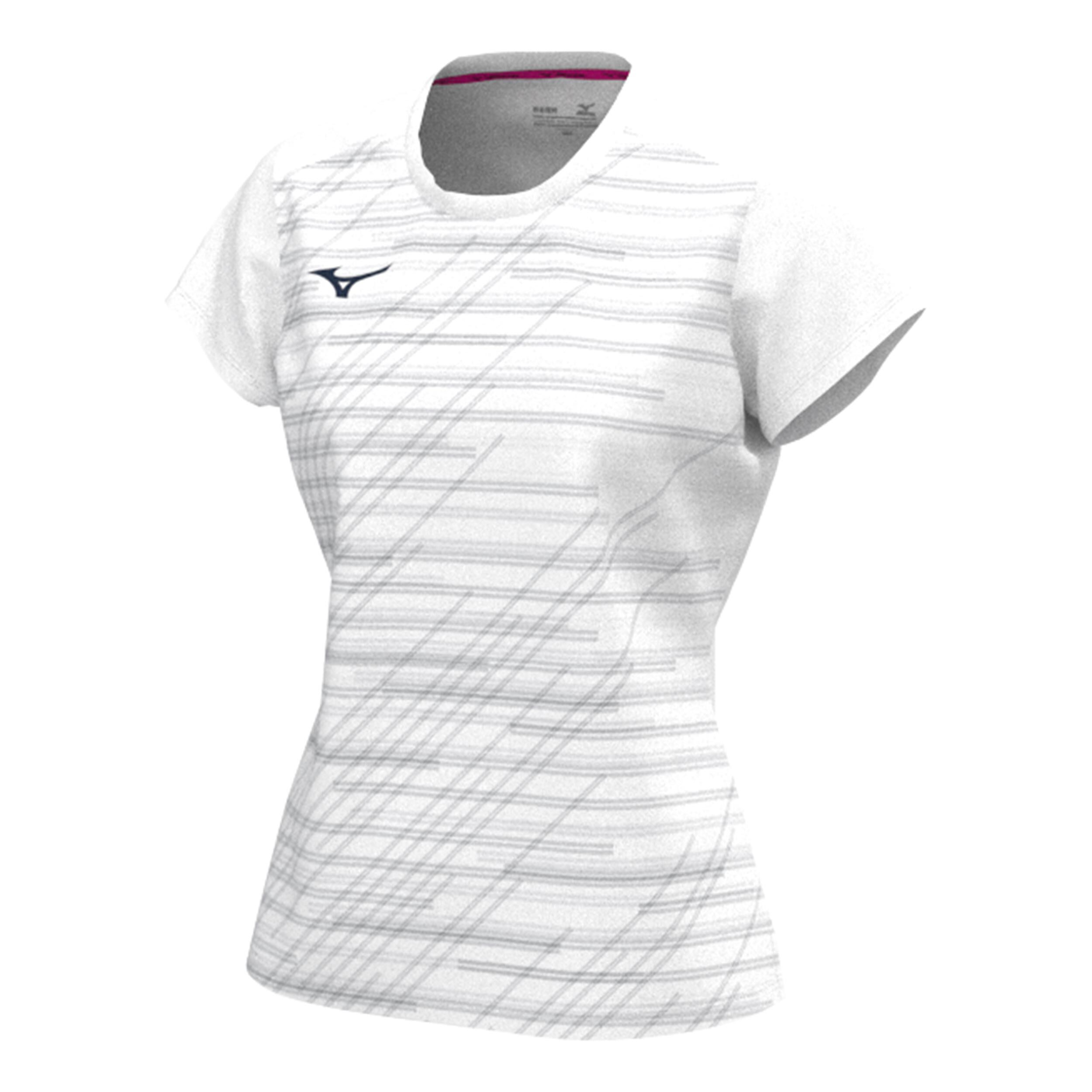 Buy Mizuno Chiba Maglietta Donna Bianco online Tennis Point IT
