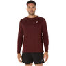 Core Camicia Da Corsa Uomini-Vino Rosso