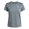 Tech Twist Maglietta Donna - grigio-blu, 